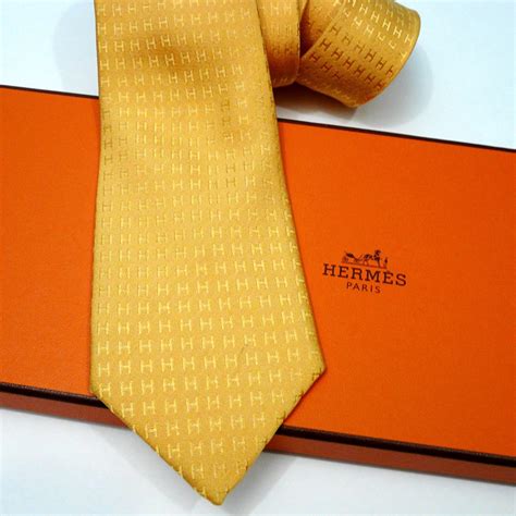 authentic Hermes ties